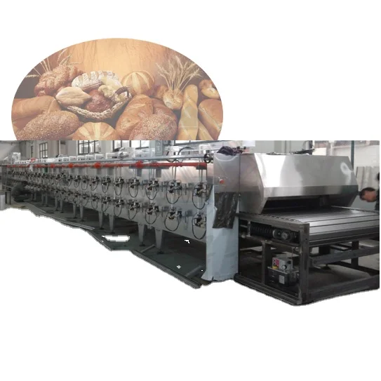 Commercial gas conveyor bakery oven/ pizza oven manufacturer high technical easy baking automatic tunnel oven for bread cookies