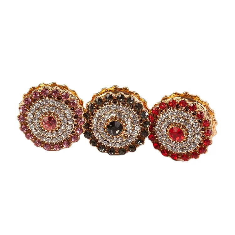 Colorful Muslim Shawl Brooch Head Scarf Muslim Brooch Pins Women Accessories Scarf Magnetic Brooch