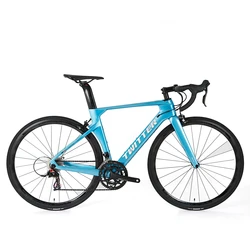 New arrival Twitter carbon fiber road bike 700c wheel size RS-22 groupset road bicycle with V brake