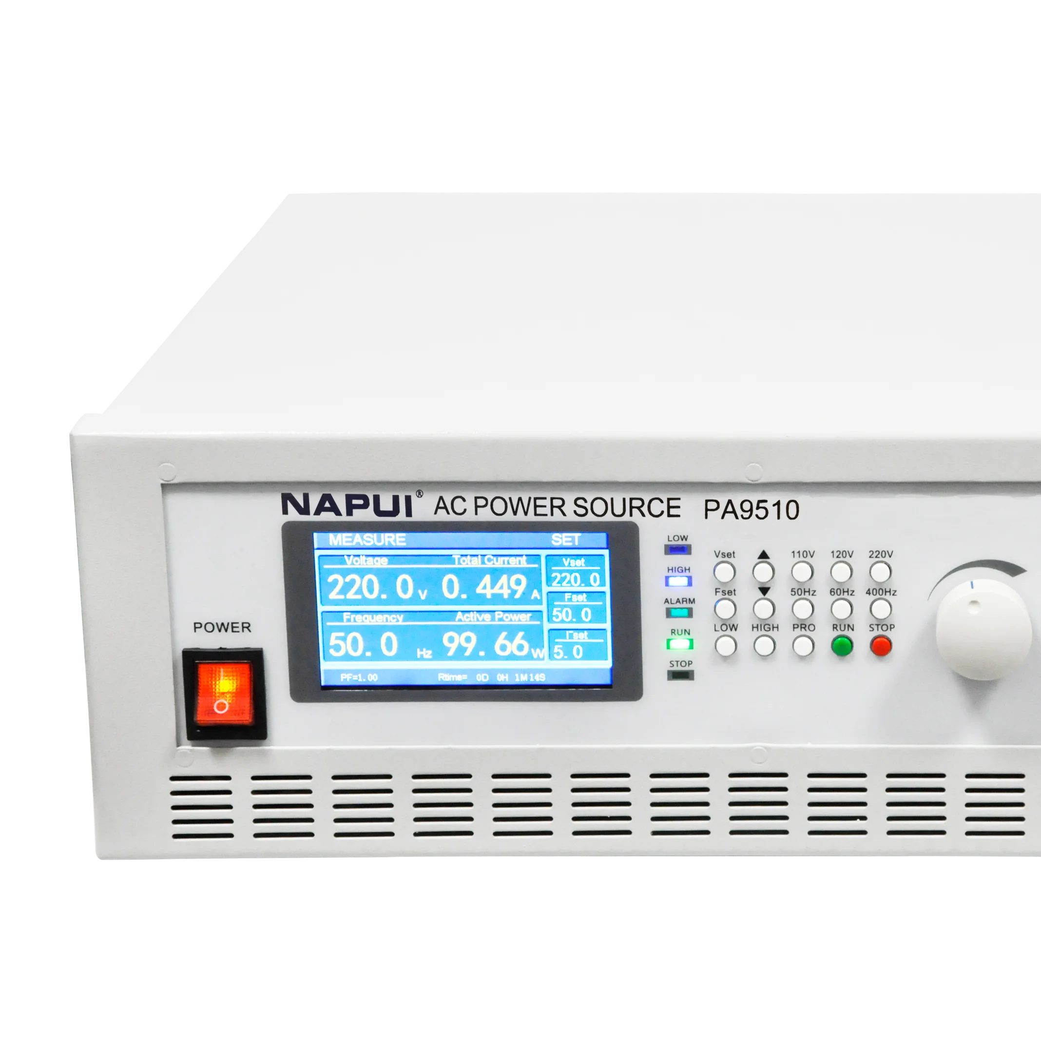 AC Power Source PA9510  0-1KW 220V 50Hz 60Hz Single Phase High Voltage Lab Programmable Variable frequency AC Power Supply