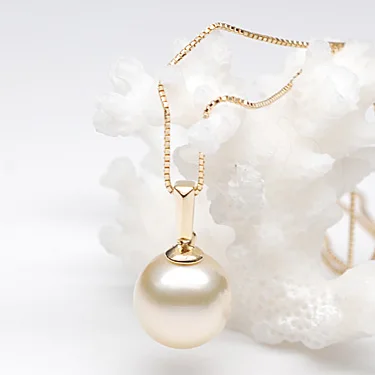 
Qifu Elegant 14K White Gold Pendant 9.5-10mm AAA Black Tahitian Pearl Jewelry customized 