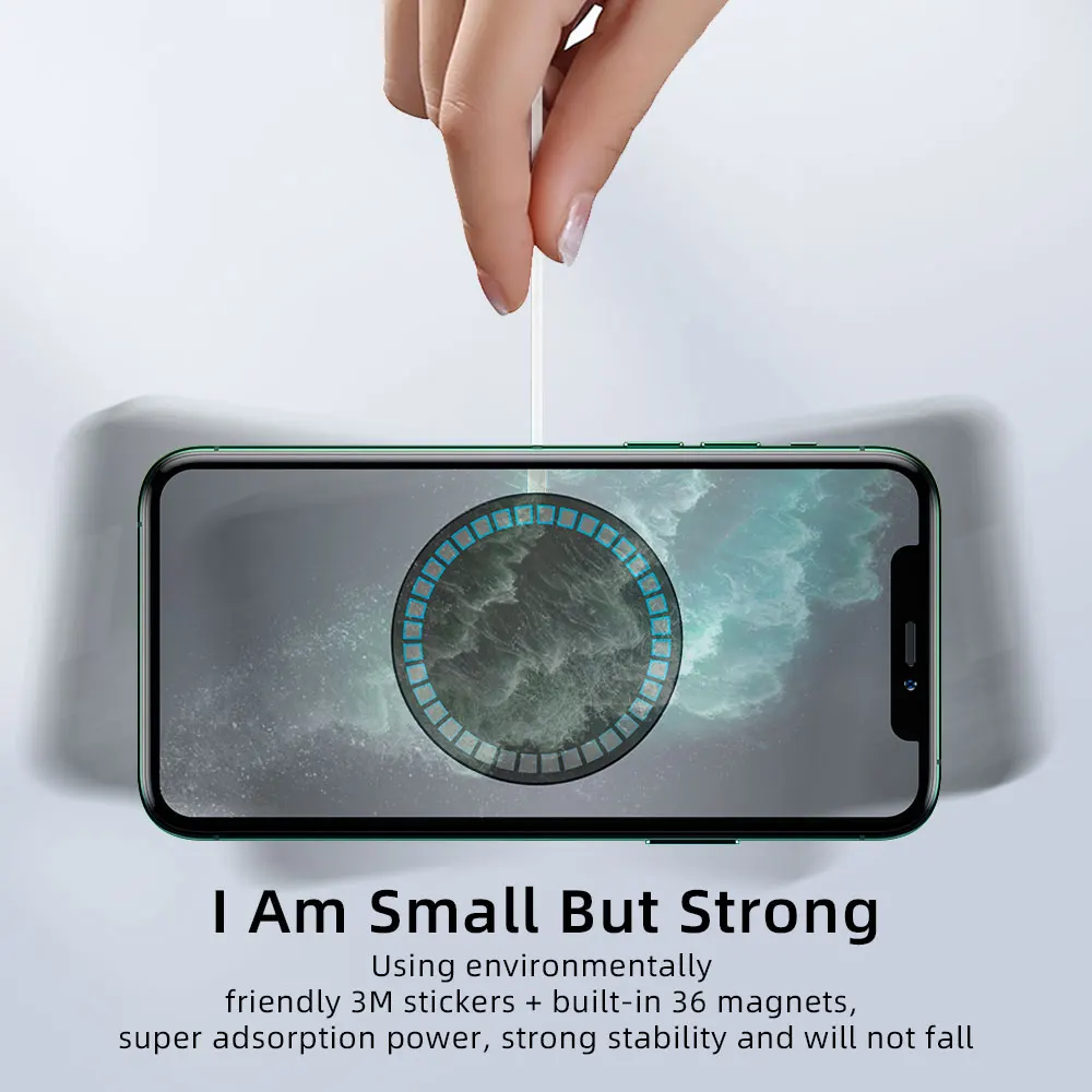 Essager 3M Phone Magnetic Patch Compatible with Wireless charge Phone Magnetic  Plate