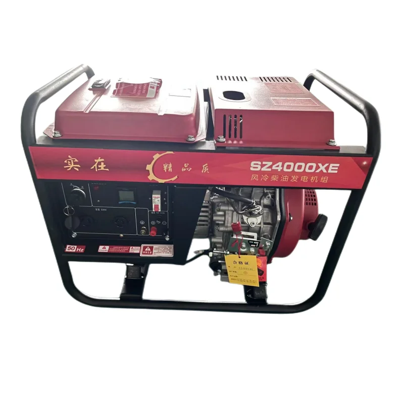 Power Plant 2.6kva Portable Electric Engine Powered Diesel Generators 3kw Diesel Set Generator Genset