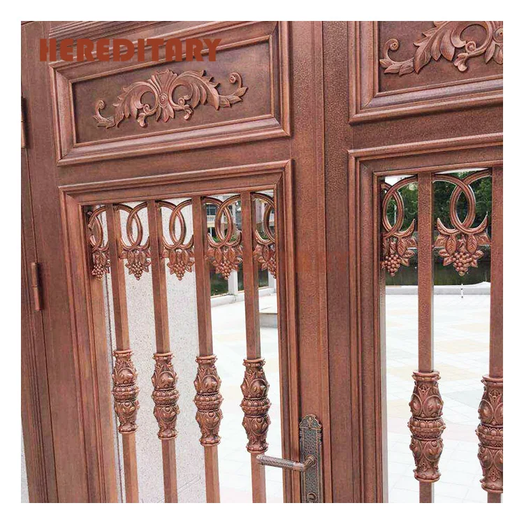 Iron fancy gate boundary wall stainless steel gate design modern