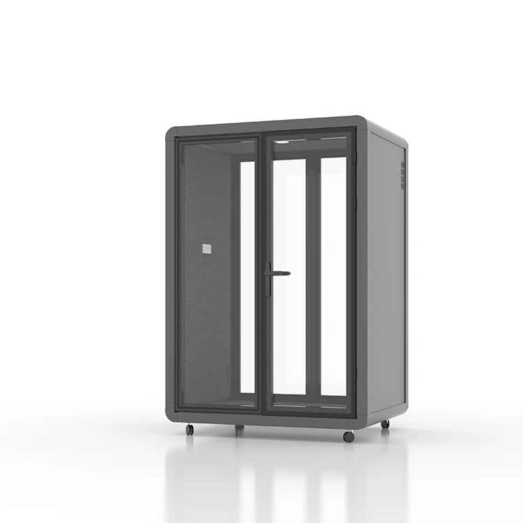 New Design Soundproof Room Silent Cabin Mobile Office Negotiation Room Recording Studio Detachable Telephone Booth
