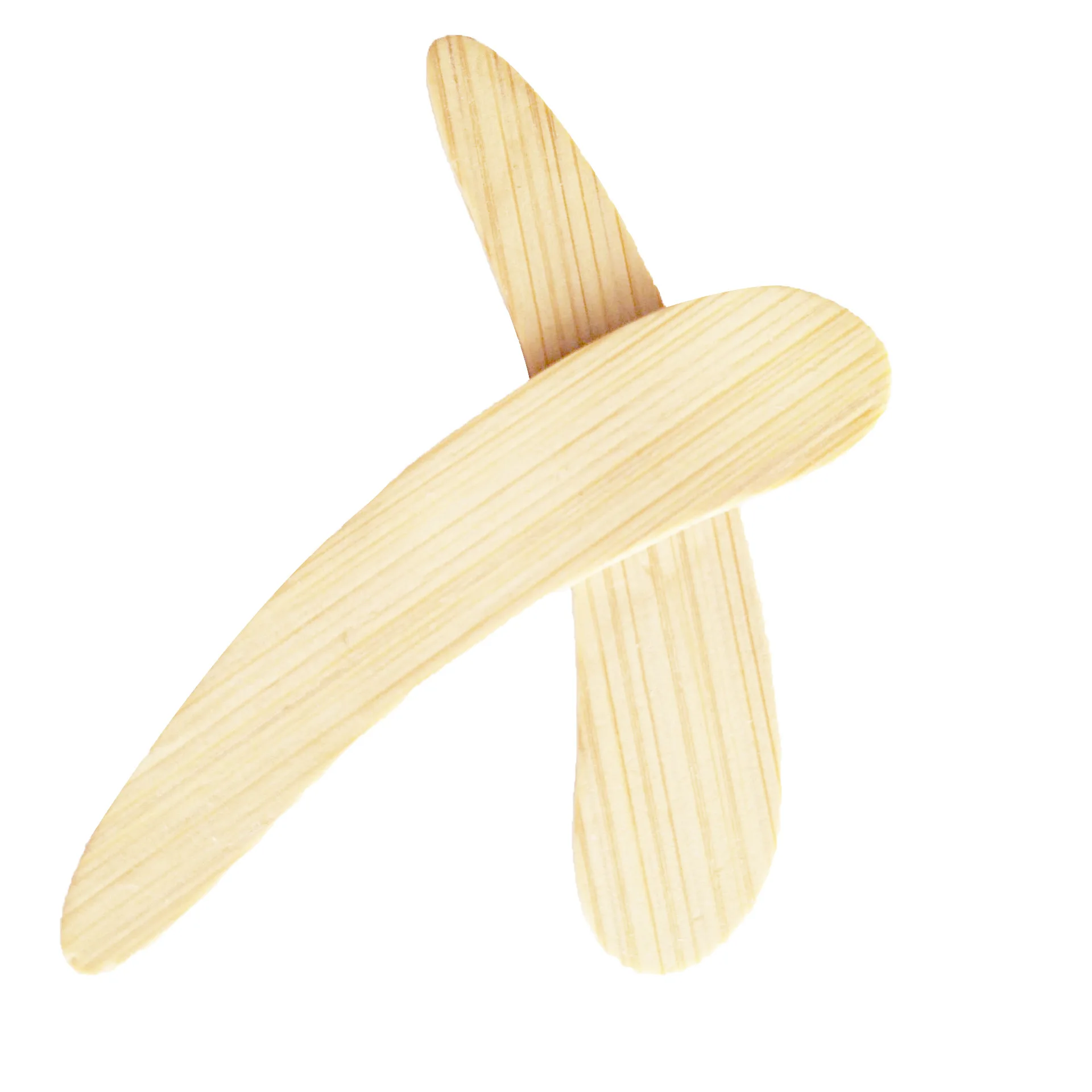 OEM Wooden Wax Sticks for Face and Legs Honey Scented for Spa and Salon Use Packaged in Bags