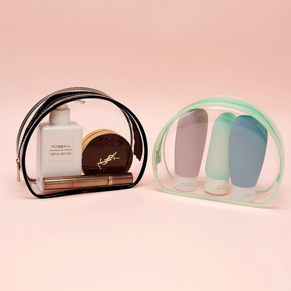 New Designer Bikini Zip Lock Plastic Slider PVC Zipper Packing Bag Swimsuit Cosmetic Bag for Underwear Clothing