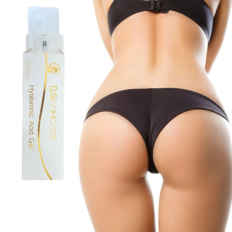 high quality hilo acido hialuronico injection hyaluronic acid safe injectable cross linked dermal filler for buttocks