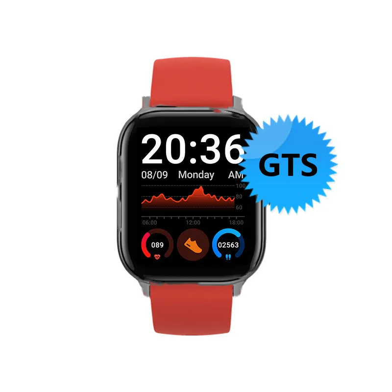 Amazfit Gts 2 Smartwatch 5atm Water Resistant Amoled Display 11 Sport Modes All Day Heart Rate Tracking For Android