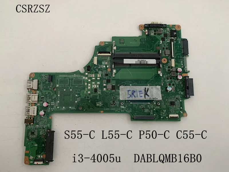 Материнская плата для ноутбука CSRZSZ DABLQMB16B0 Toshiba