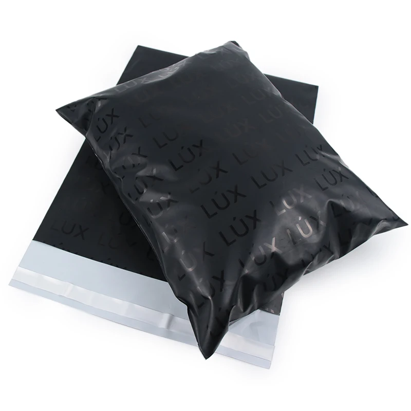 Custom Logo Black Eco Friendly Plastic Poly Mailer Bag Shipping Bags for Clothes Mailing Bags