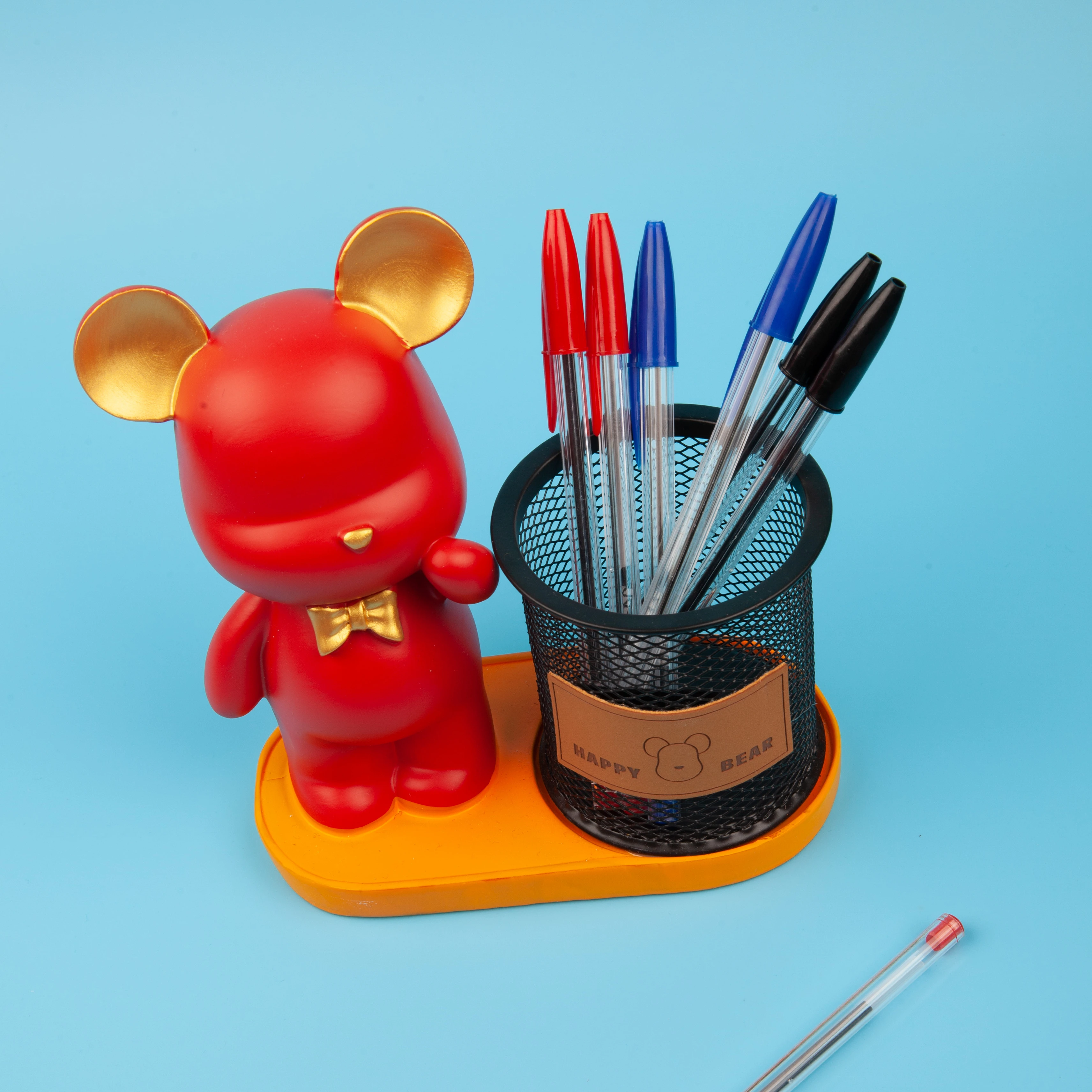 Transparent Stick Pens Custom Logo Hot Sale Ballpen Cheap Simple Pen Promotion