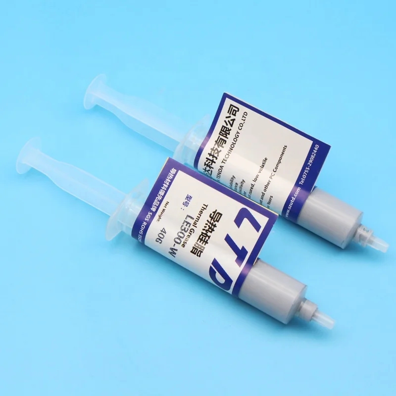 heatsink gray silicone mixture, thermal paste CPU heatsink heated grease