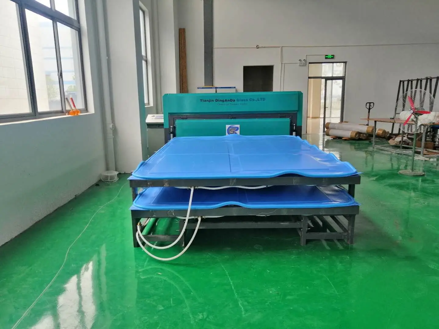 EVA Glass Production Line 2 Layers Curved Laminated glass EVA oven Furnace