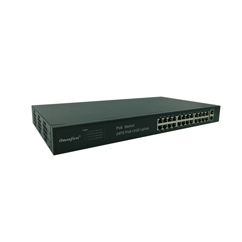  16G 10/100 Mbps RJ45 Port network poe switch port