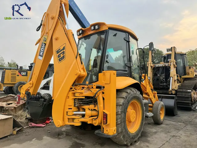 Imported 90% New 7 ton imported backhoe loader JCB 3CX 4x4 Backhoe wheel Loader British Brand used jcb backhoe loader 3CX 4CX