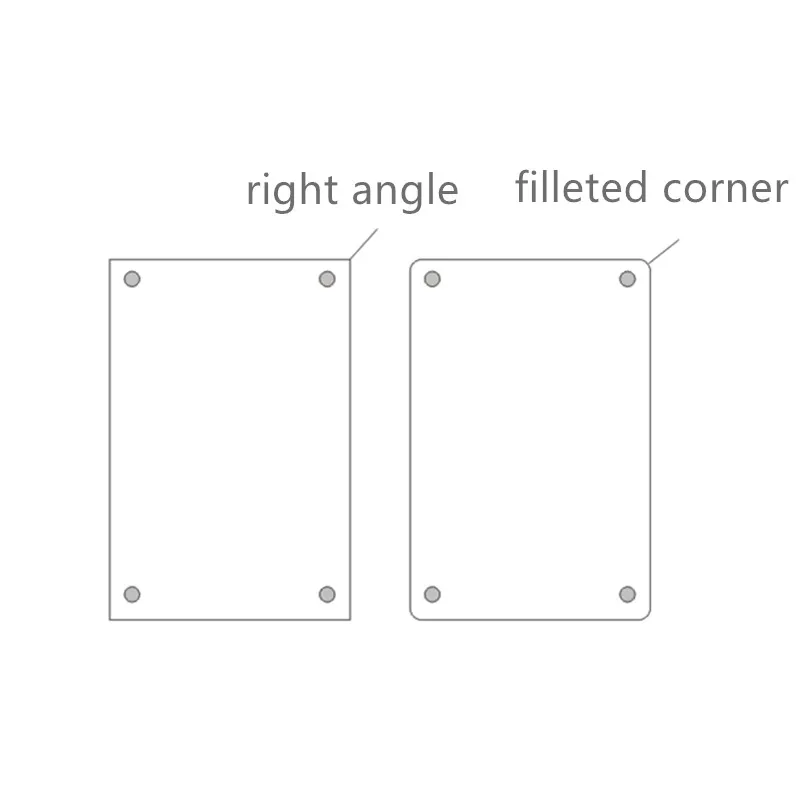 High Transparent Clear Acrylic Photo Frame Price Tag Display Stand