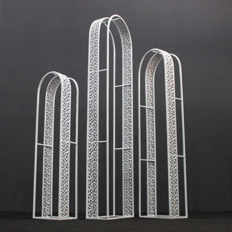 Свадебный компоновочный реквизит дорожный набор из трех пленочных свадебных столов Заводские арочные украшения