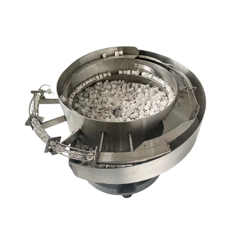 Vibrating Plate Capping Bowl Machine Cover shaker Machine 100 speed for Aluminium Tube Machine Production Line high steel belts