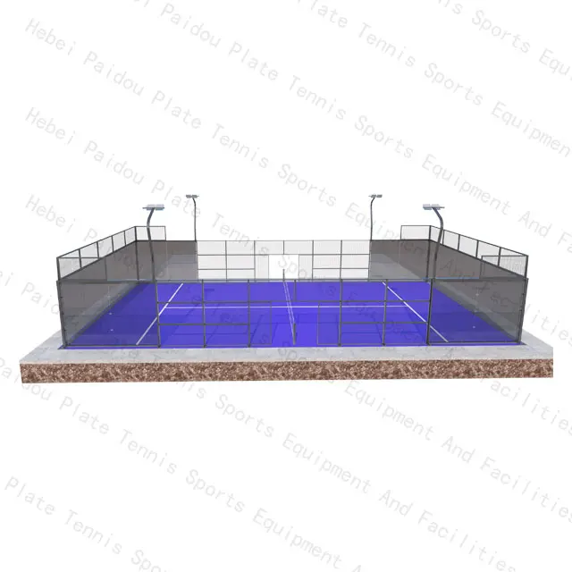 Top Quality Padel Court Manufacturers and Wholesalers Outdoor Panoramic Padel Court