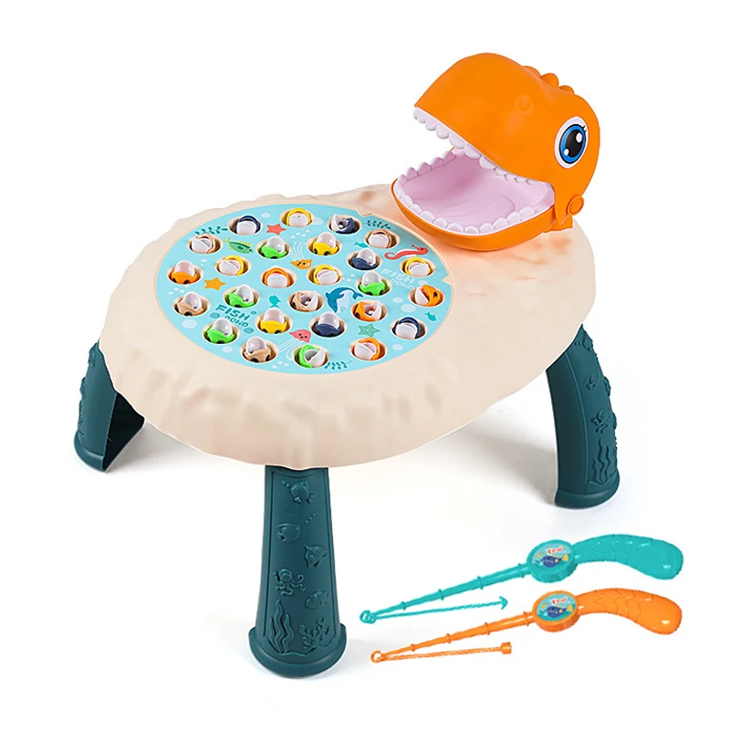 Creativity parent child interactive toys 2 player fish table game board new 2022