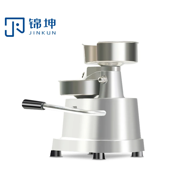 Burger Press Patty Maker Hamburgers Stainless-Steel Manual Forming Machine  Includes Pattie Papers