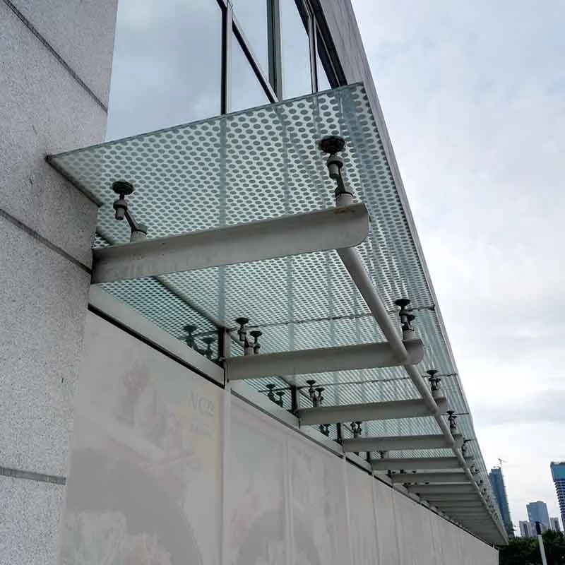 Manual Operation Metal Glass Window/Door Canopy Crackets with Polycarbonate PC Acrylic Sail Materials Steel Aluminum Frames