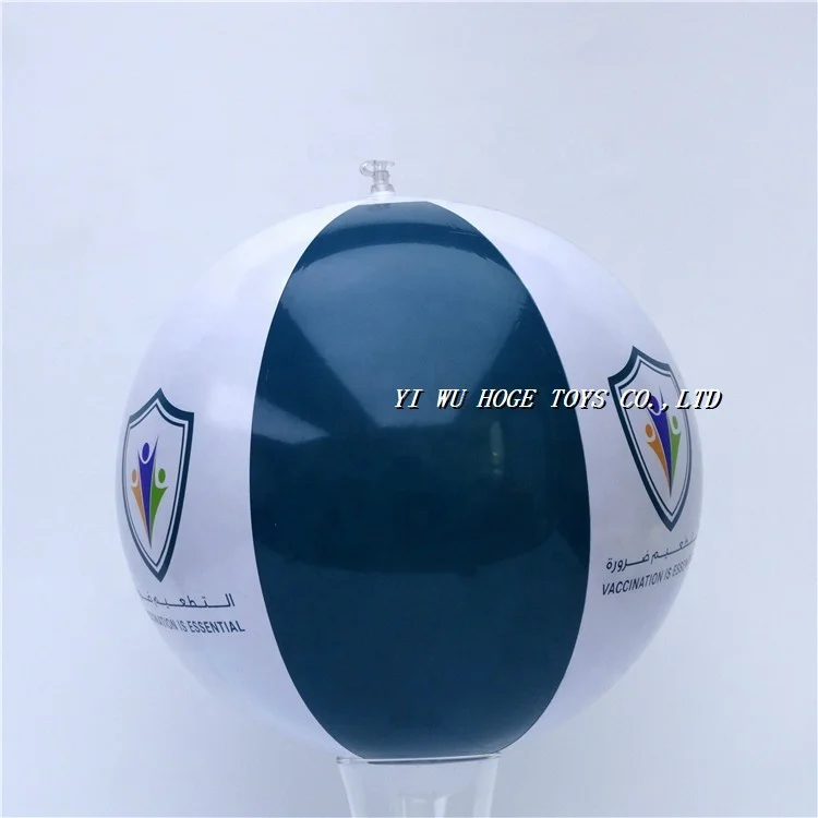 18 inch inflatable death star beach ball with logo printing