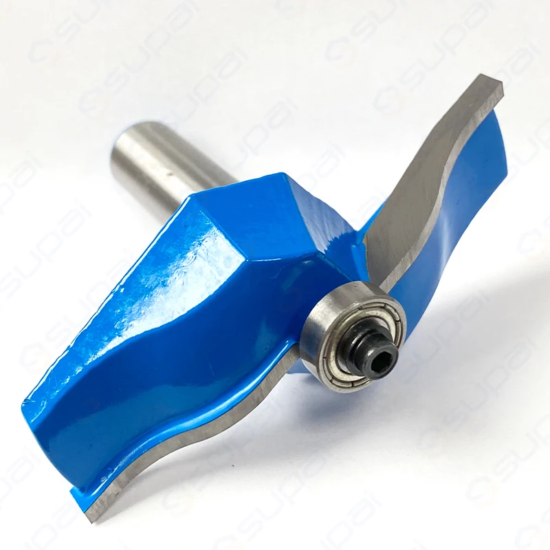 SUPAL  Tipped Router Bits 1/2inch Round Shank Machine Solid Carbide Tungsten Steel End Mill Milling Cutter Wood Woodworking