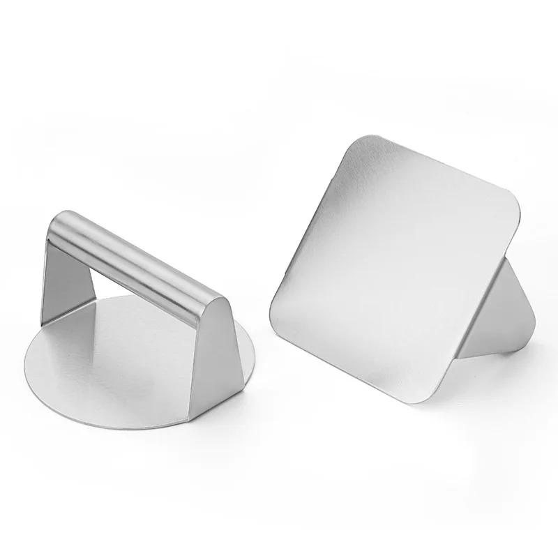 Stainless Steel Household Meat Press Ham Maker Burger Mold Essential Tool for Meat & Poultry