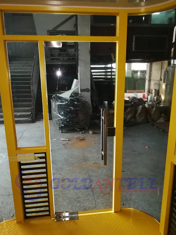 Fashionable design special model modern guard house with tall custom size