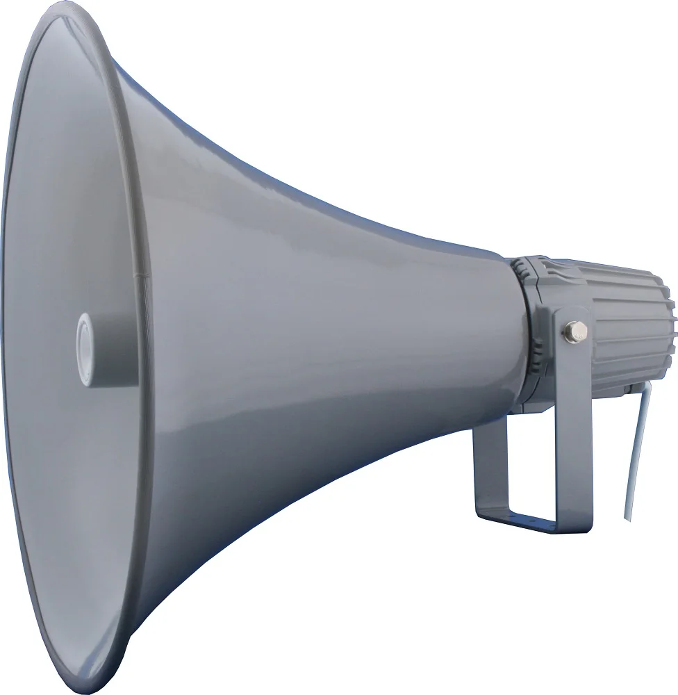 H20100TA Aluminum IP66 Waterproof PA Horn 100W Siren Speaker 100V 70V