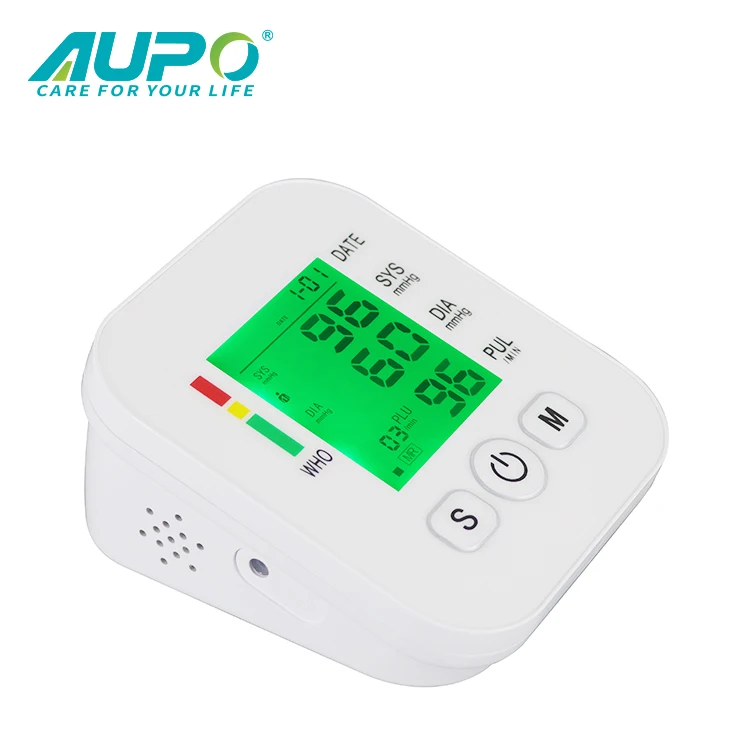 AUPO Electronic Sphygmomanometer Cheap Upper Arm/wrist BP Meter Digital Blood Pressure Monitor
