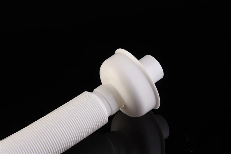 Pvc Flexible Bathroom Sink Wash Accessory Basin Drainer Waste Sewer Pipe