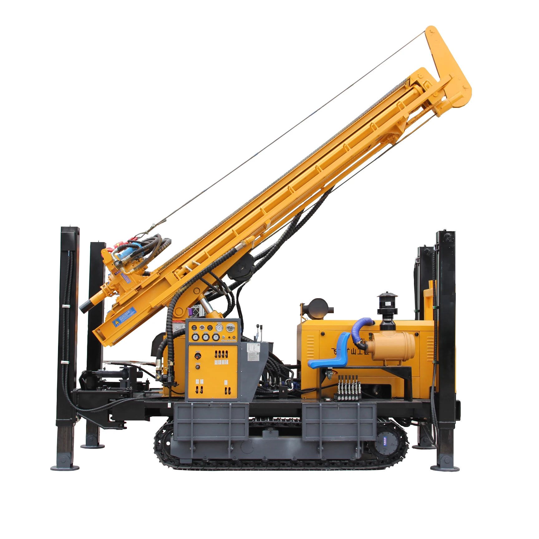 
200m 300m 400m depth hydraulic multifunction deep air water well drilling rig 