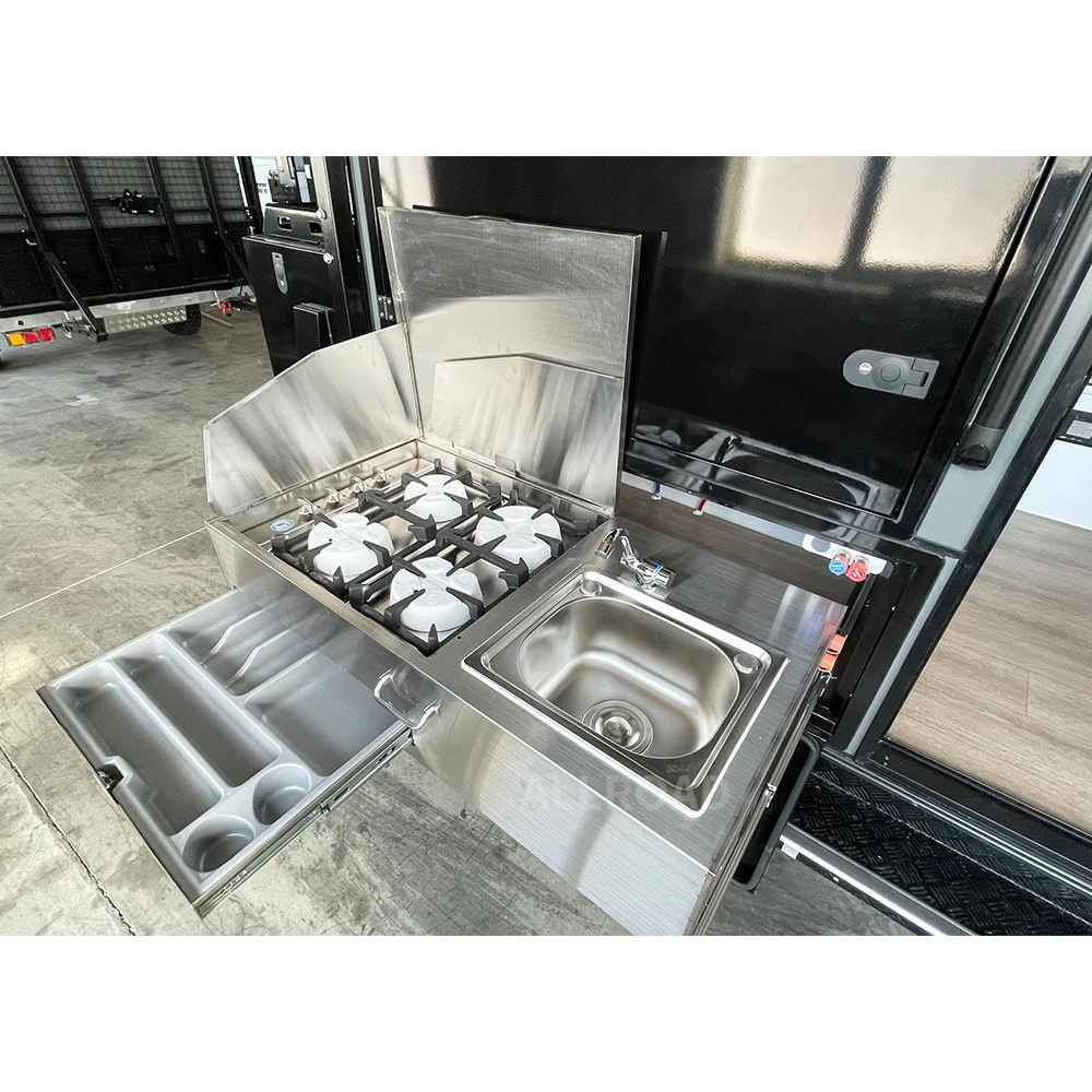 Allroad High Quality Hard Top 4X4 Luxury Family Traction Off Road Caravan trailer