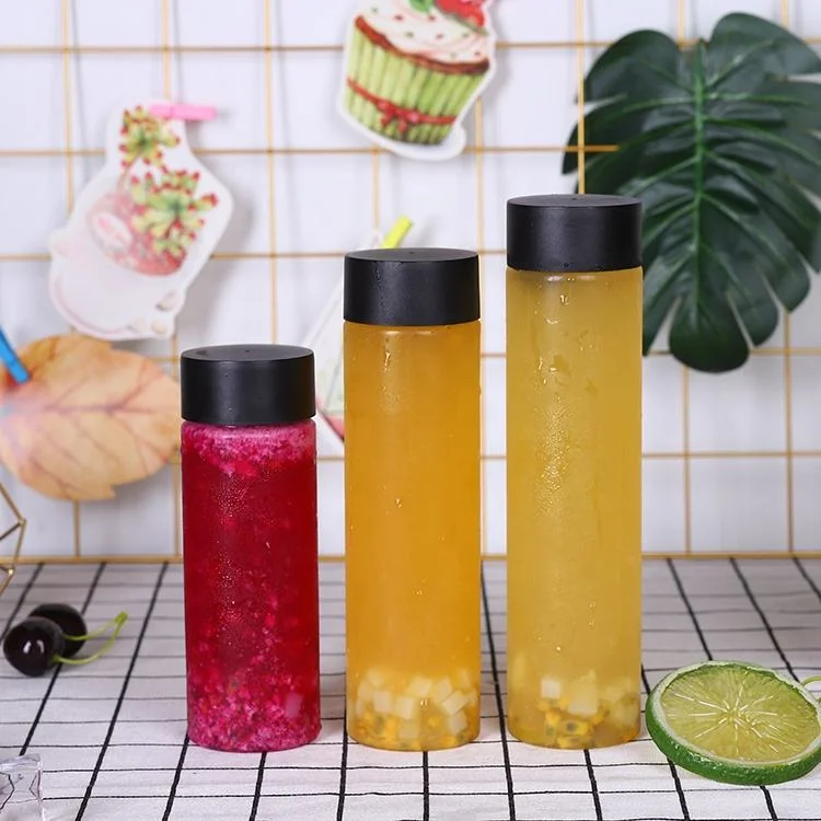 PET Bpa Free Bulk Empty Pet 600ml 500ml 400ml bottles for juice business plastic bottles for juice
