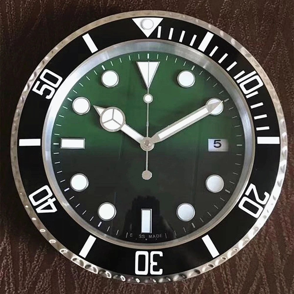 Digital Luxury Home Decoration Modern Watch Wall Clocks Unique Glass Office Art Creative Nordic 3D Quartz Analog Living Room