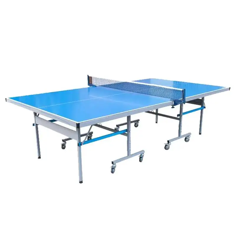 Durable Aluminum Removable Folding MDF Indoor Table Tennis Table