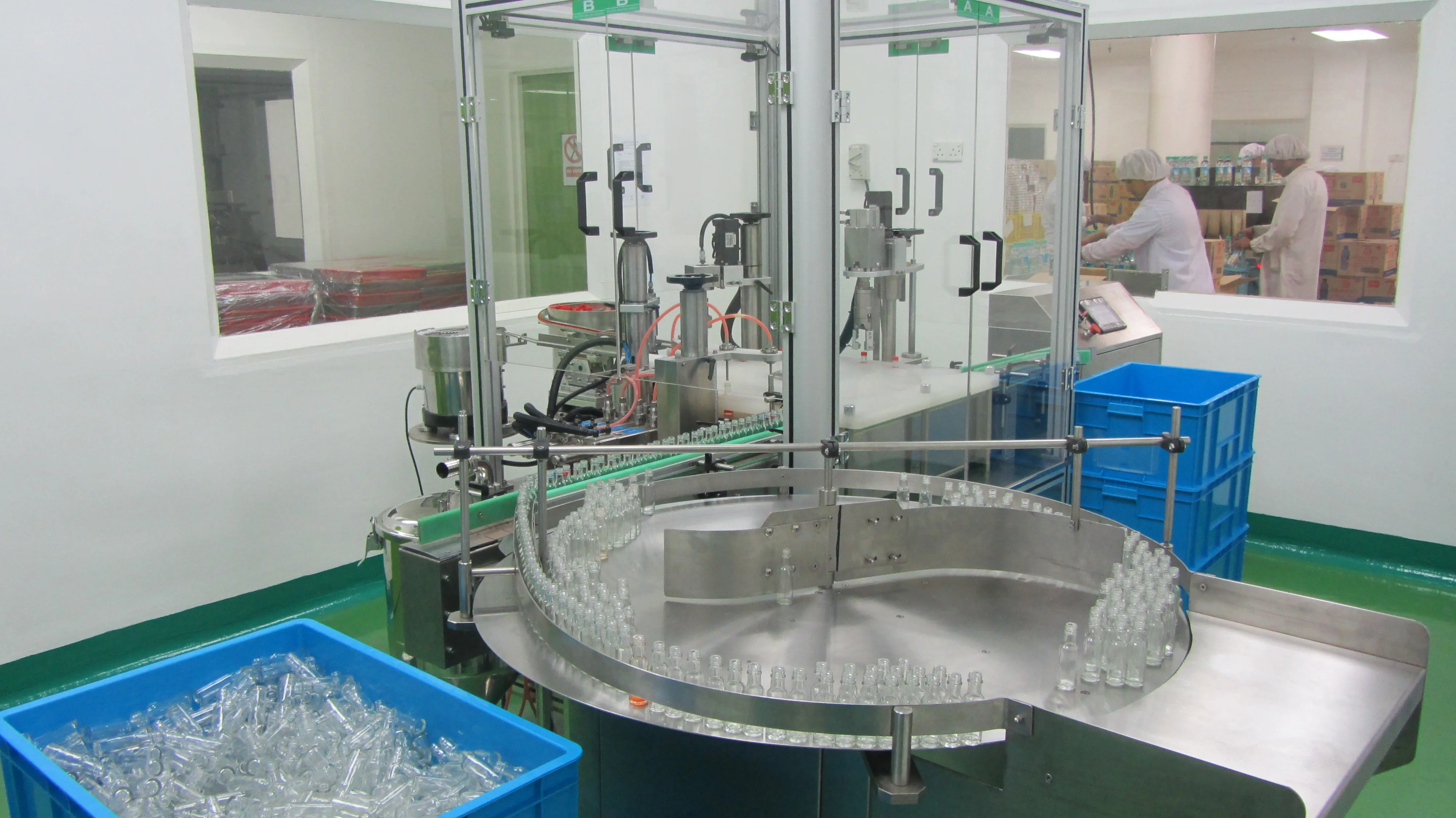 
eye bottle filling and capping machine 