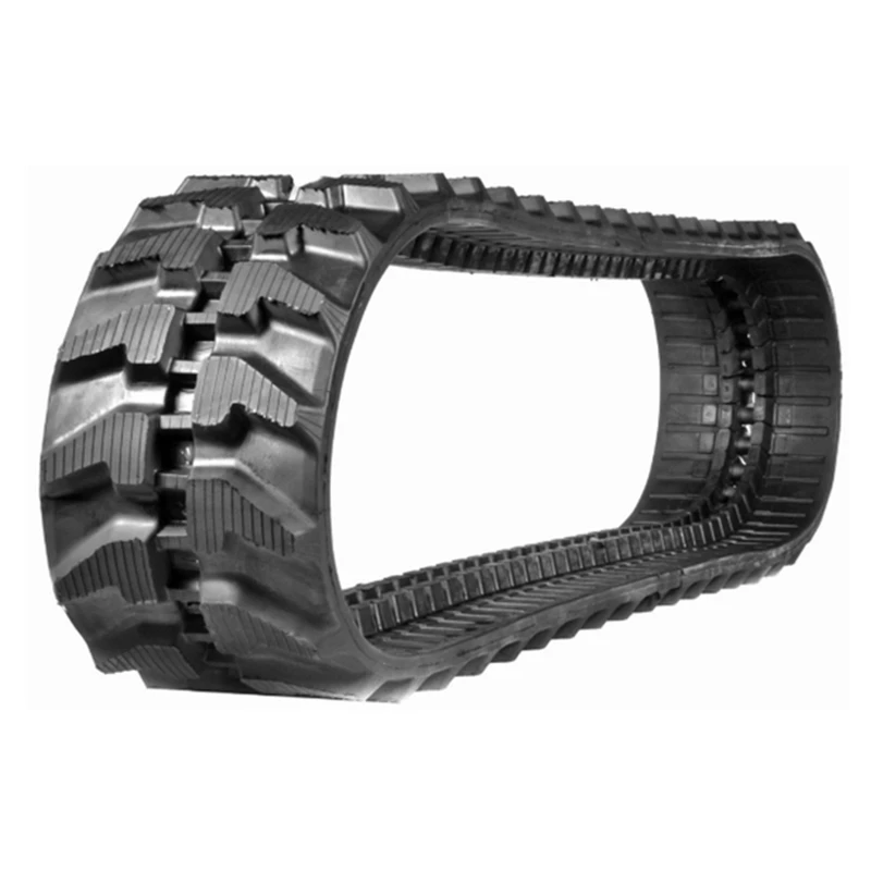 Mini excavator undercarriage spare parts rubber belt tracks with cheap prices