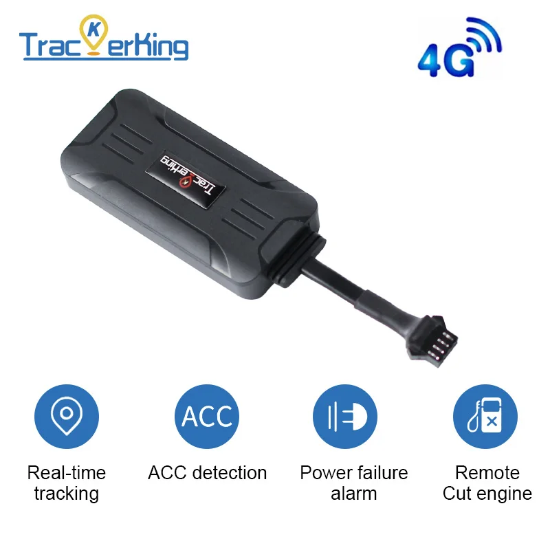 4G GPS DK19 Mini Car Off Engine Mini GPS Tracker Car Vehicle Motorcycle Tracking Devices with Free Platform