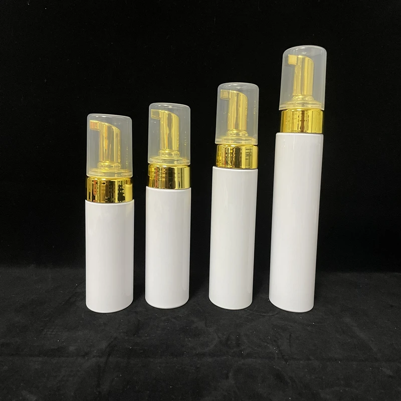 Foam pump dispenser bottle foam soap bottle with gold foam pump 100ML 120ML 150ML 200ML