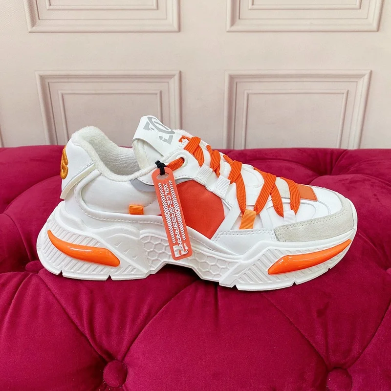 Comfortable shoes Unisex Flat Height Breathable Muffin Thick Bottom Shoe Luxury New Color Famous Brands Fashion Sports Sneakers