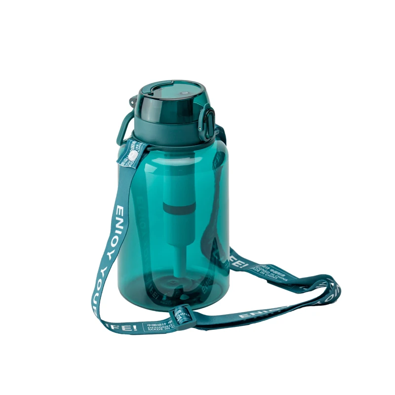 High Capacity 1.2L Filtered Water  Bottle  With Water Filter Purifier For Go Hiking Or Camping