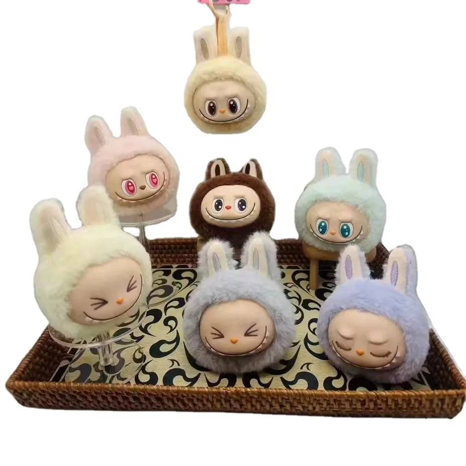 Оптовая продажа Pop Mart Labubu v1 v.2 креативные аниме Kawaii POPMARTS Мягкие плюшевые игрушки для подарков