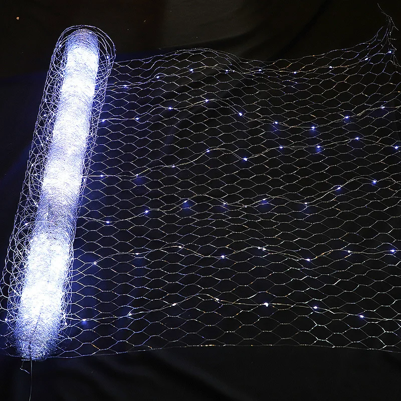 Customizable Easy To Install Christmas Net Light Led For Holiday Indoor Decoration