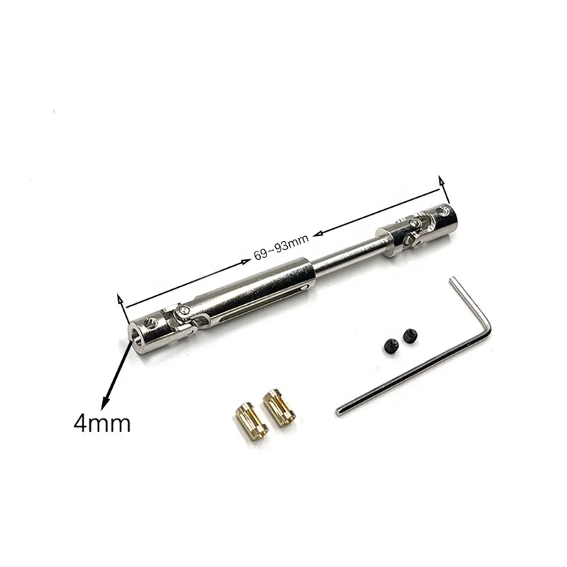 MN78 1/12 RC Crawler Parts Accessories model cars parts upgrade and modification parts metal transmission shaft