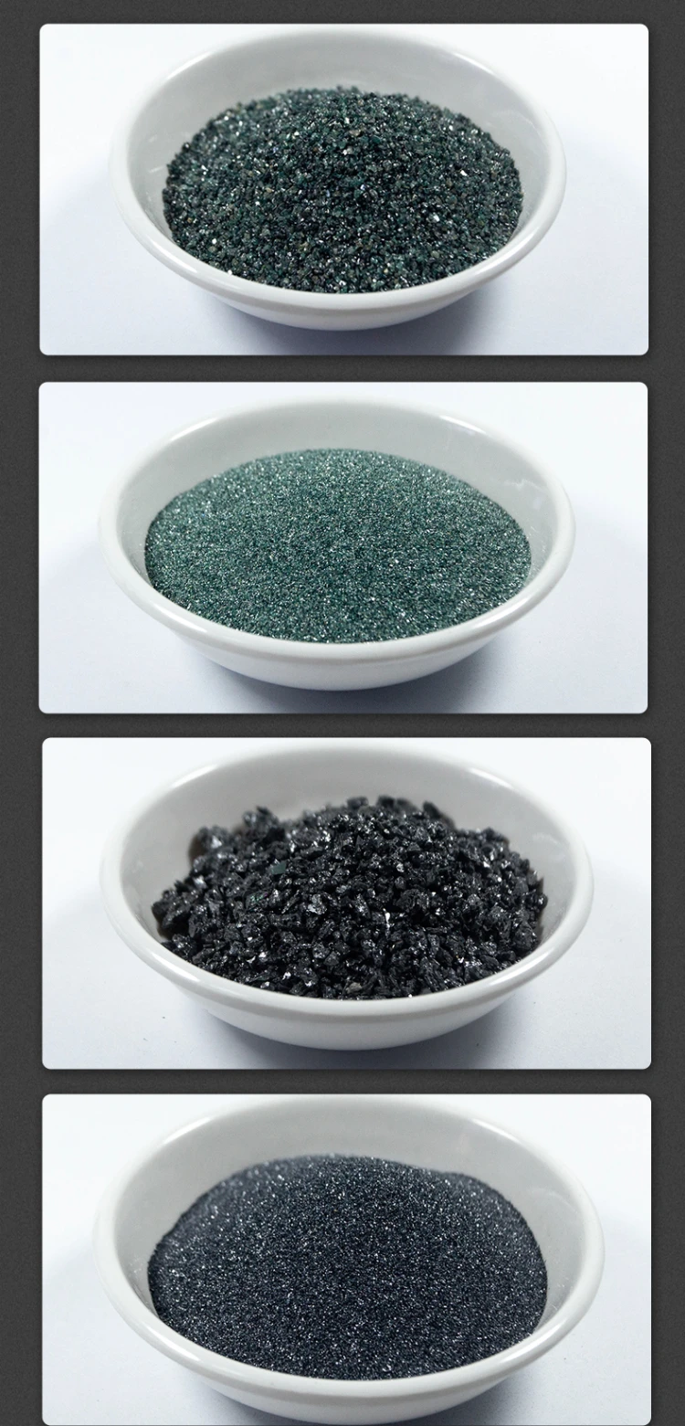 Black silicone carbide powder 600 grit green silicon carbide powder jis600 SiC Micropowder For Grinding