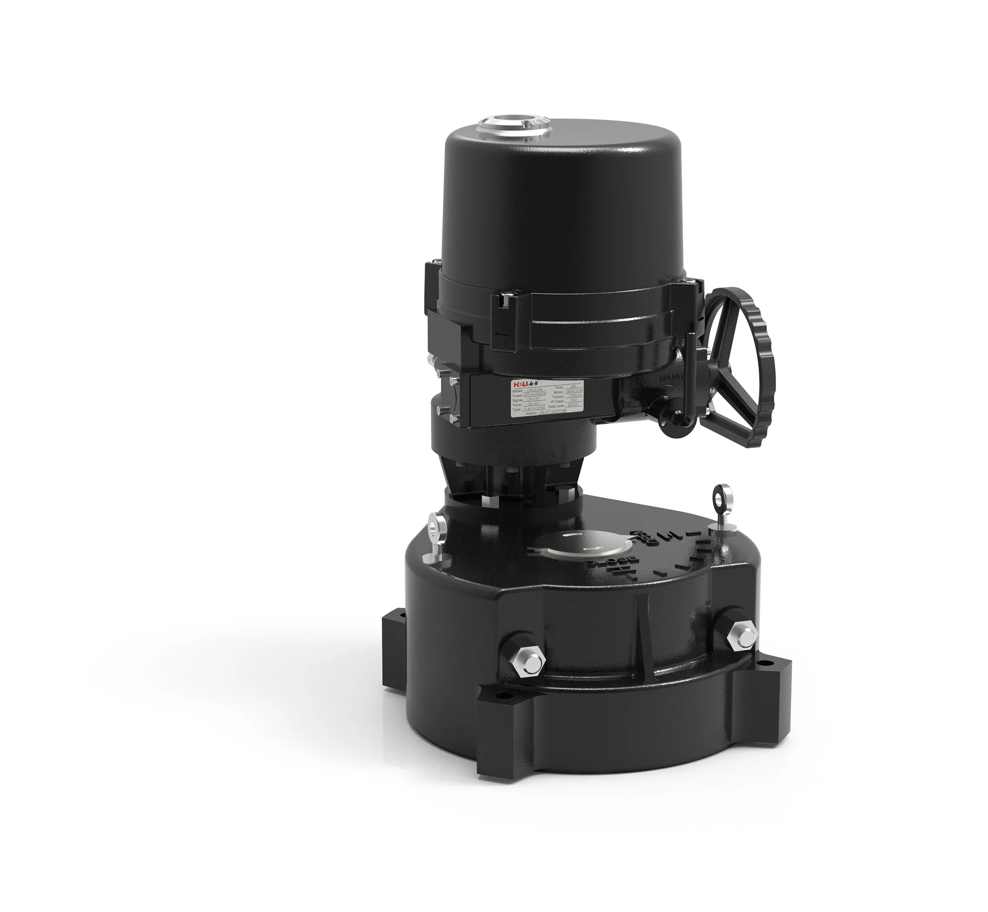 LQ4JS-600 6000N.M  electric actuator for ON-OFF/remote position control/local control(110VAC/220VAC/380VAC/440VAC/24VDC)